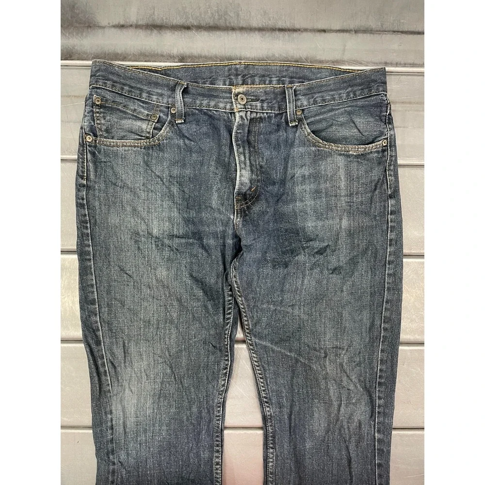 VTG Levis 527 Jeans Mens 36X32  Blue Medium Wash Denim Slim‎ Bootcut 100% Cotton